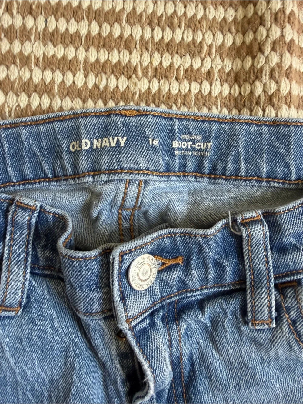 Old Navy Light Blue Bootcut Men's Jeans